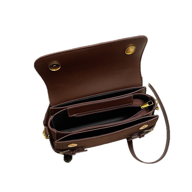 Bolso de mano popular de mujer de alto nivel de moda versátil bolso de hombro pequeño otoño y invierno 2025 nuevo tipo de mochila de viaje