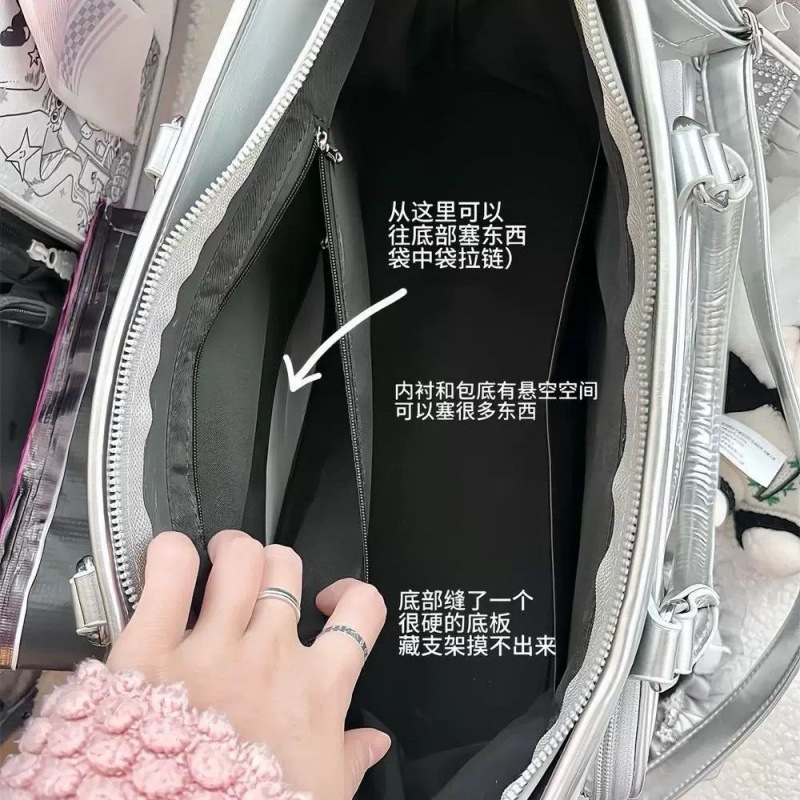 追星人演唱会藏灯牌百搭大容量单肩包日系可爱风日常双肩包手提包|undefined