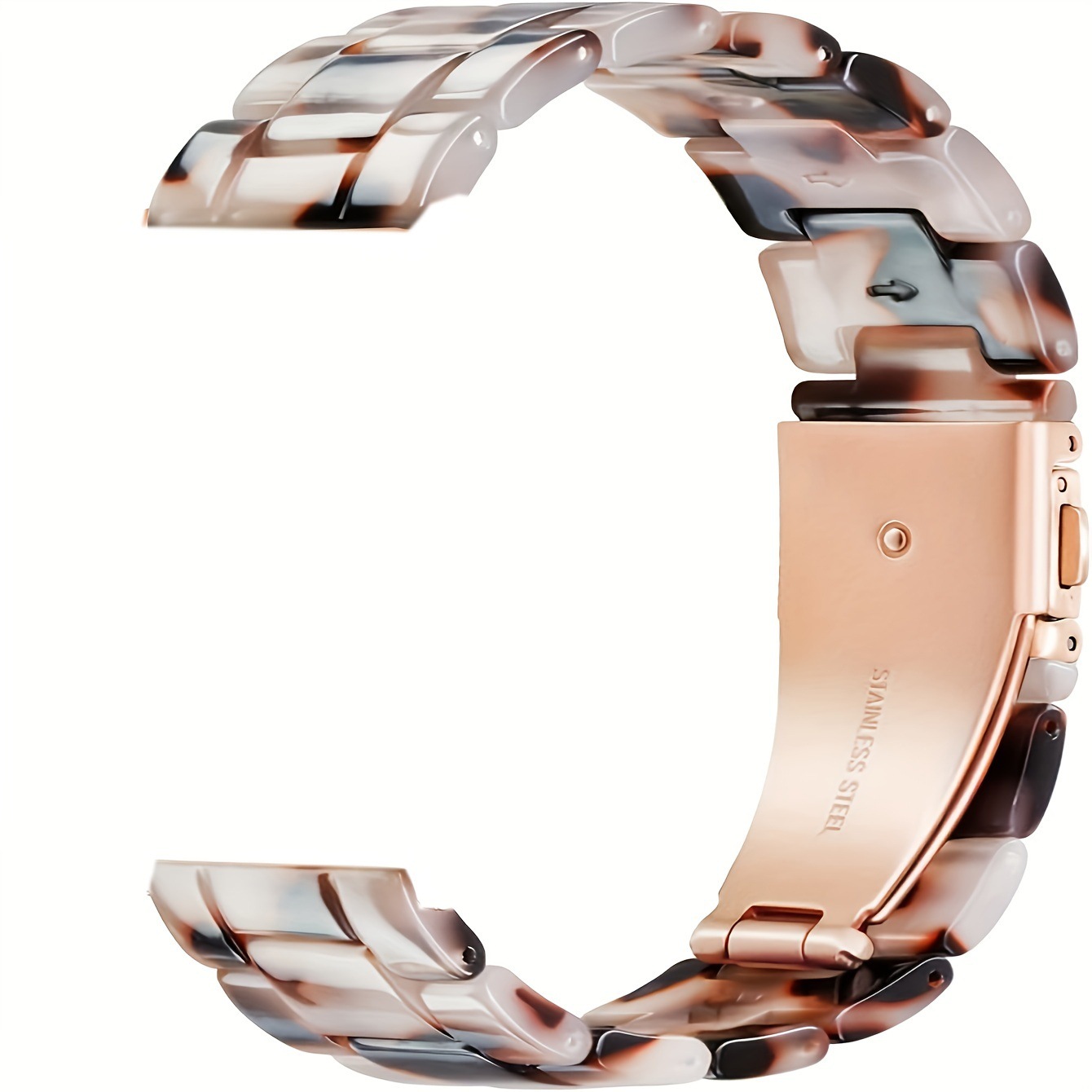 thumbnail image 1 of iWatch Compatible Resin Band Elegant Ivory White树脂表带, 1 of 4