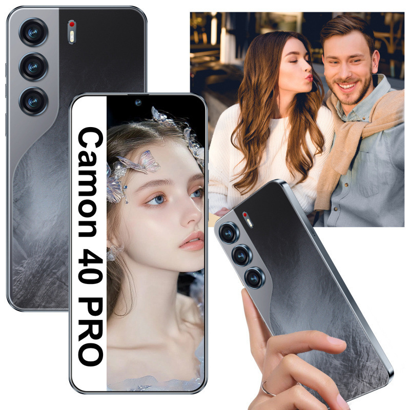 Camon40Pro Cross-Border Hot Model 7.3inch Hd Perforated Screen 2+16g Android 9.0 Global Communication Spot Delivery