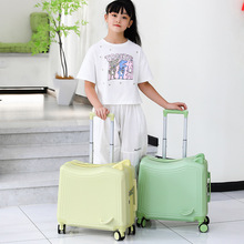 小型行李箱20寸登机箱儿童拉杆箱可坐可骑旅行箱女高颜值可上飞机