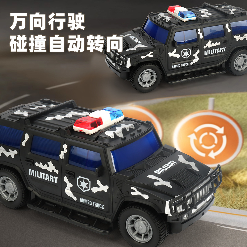 Cross-border Electric Universal efectivo camión alcancía automático rollo de dinero moneda camuflaje Humvee off-road vehículo alcancía al por mayor