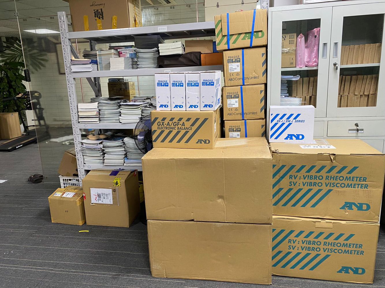 现货供应AND 基本型电子台秤 GF-6001A