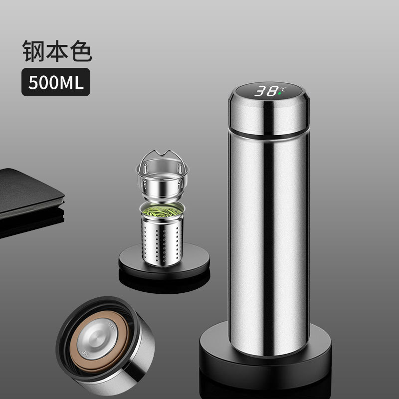 Estilo chino retro taza de vacío ins estilo nacional moda masculina y femenina estudiantes de acero inoxidable taza artística impresión creativa taza de agua