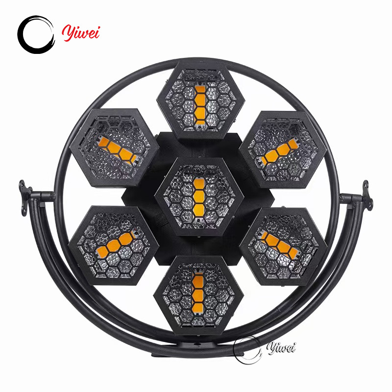 7颗复古灯舞台效果背景染色灯KTV酒吧清吧频闪灯舞台灯光