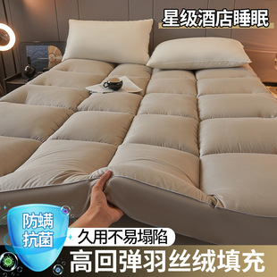 All-Season Peninsula Zero-Pressure Ultra-Soft Mattress Five-Star Hotel Mattress Special Type a Antibacterial Mattress Pad Household Quilt
