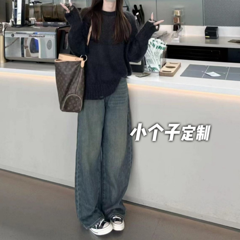 150 short short retro straight jeans women's autumn slim American high waist wide leg pants xs high nine points 150 short short retro straight jeans women's autumn slim American high waist wide leg pants xs high nine points