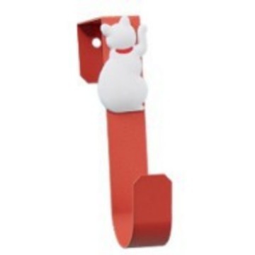 Gancho de puerta transfronterizo creativo lindo gato de dibujos animados Gancho de puerta metal animal Gancho sin clavos sin perforar