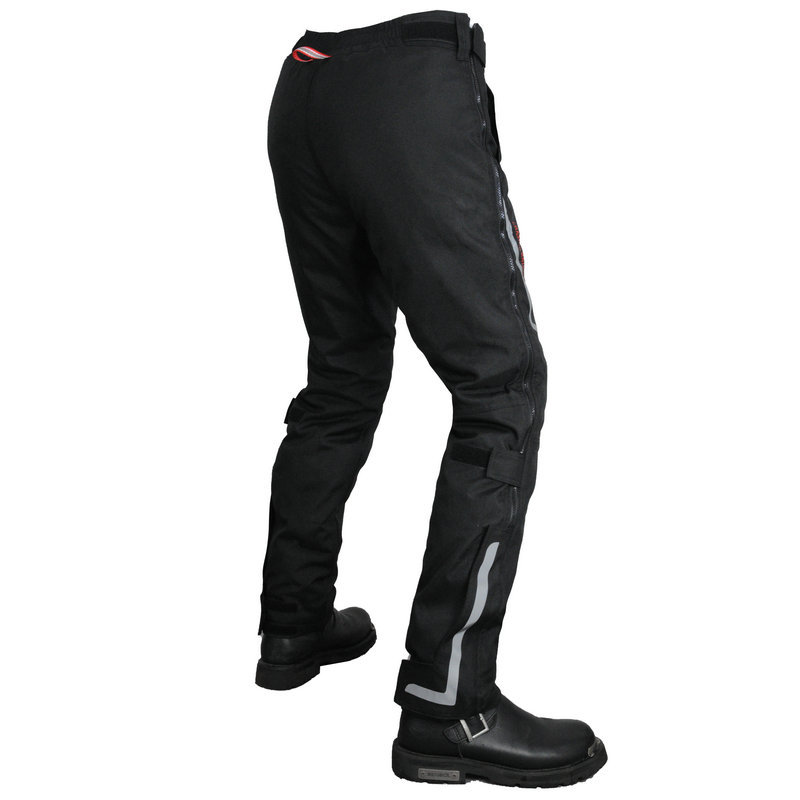 VOLERO pantalones térmicos resistentes a la caída pantalones de motocicleta pantalones de montar pantalones de algodón impermeable a prueba de viento noche reflectante al aire libre