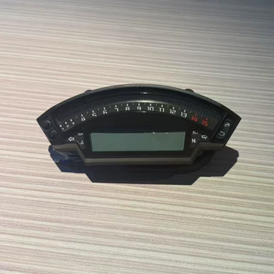 Motorcycle Modification Accessories Lcd Display 6-Speed Lcd Instrument Colorful Odometer Speedometer Water Temperature Oil Universal (Motosiklet cihazları)