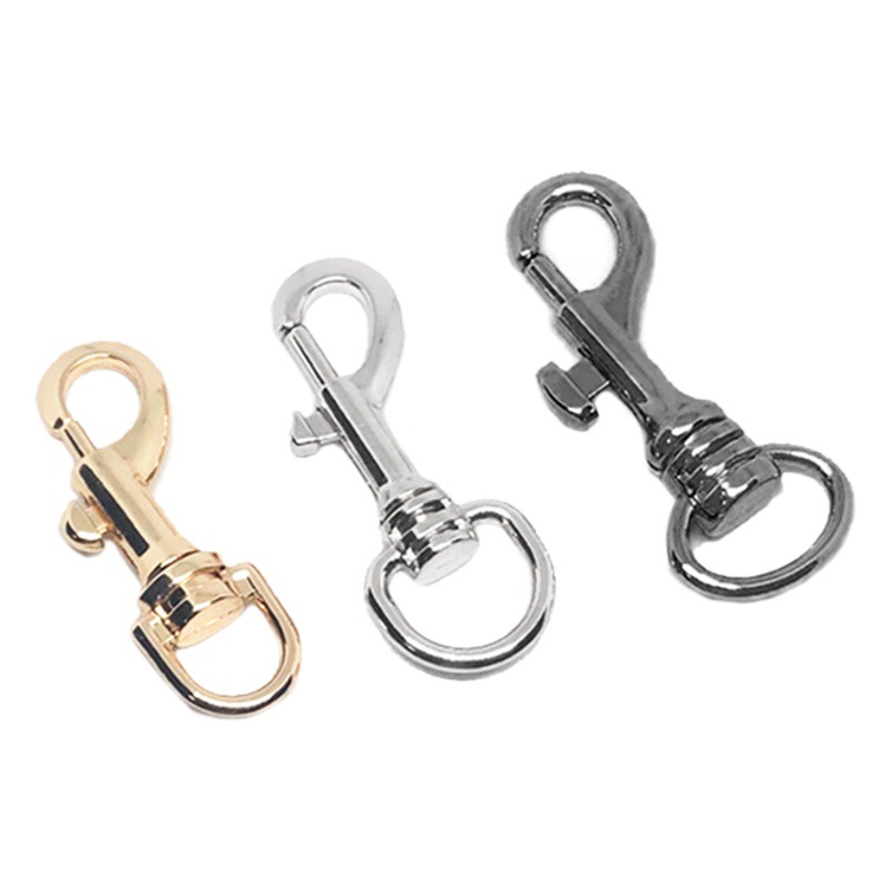 Wholesale hardware hook bag accessories metal buckle hook thickened bag buckle backpack buckle small bag female accessories column buckle