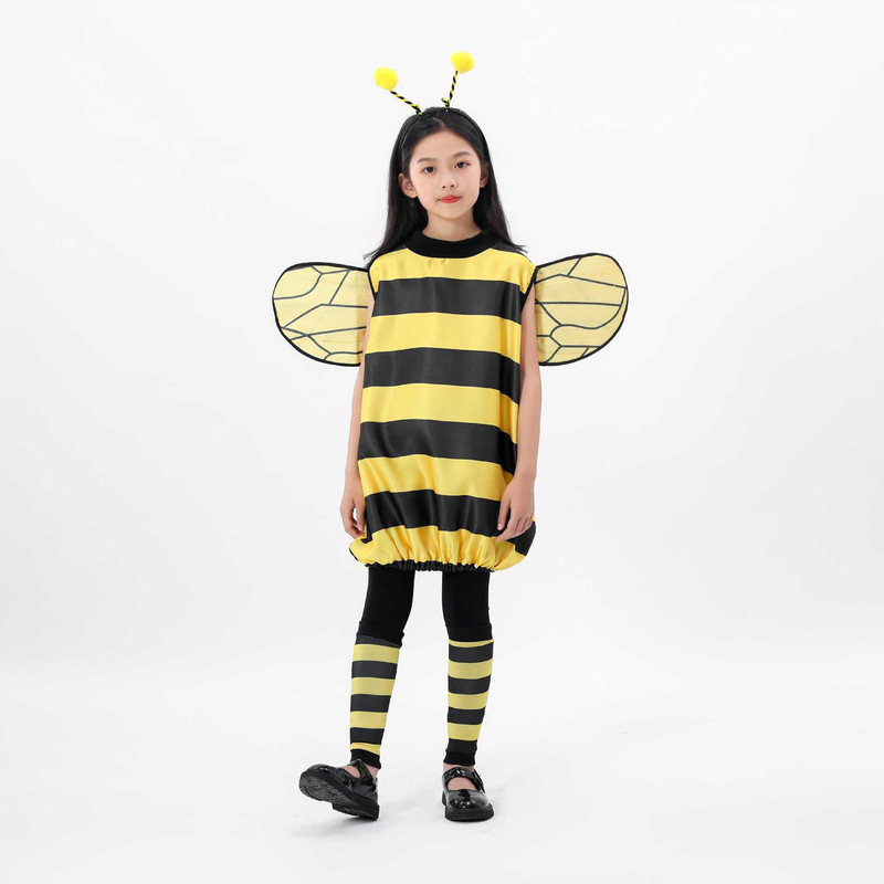 Kids Adult Halloween Honey Bee Insect cosplay Costume Halloween Holiday Costume