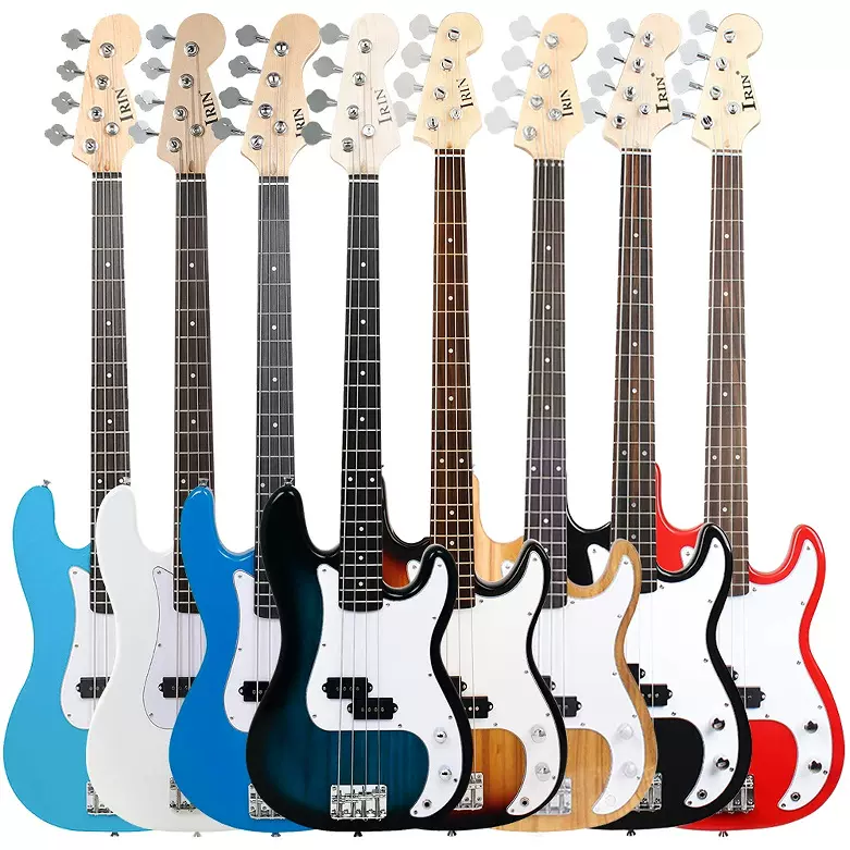 IRIN电贝司四弦电贝斯低音吉他儿童初学专业演奏摇滚4弦贝斯BASS