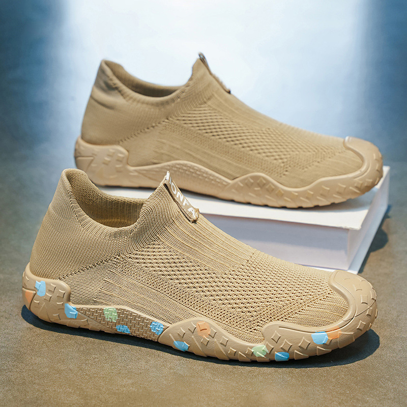 Zapatos para hombres primavera de 2026 nueva moda versátil hombre zapatos de malla transpirables antideslizantes zapatos casuales para correr image 8
