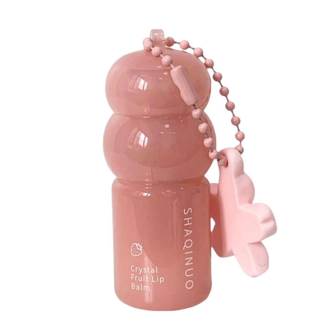 SHAQINUO Crystal Fruit Lip Balm, hidratante, anti-seco y anti-agrietado, lipstick para el cuidado labial, maquillaje de belleza