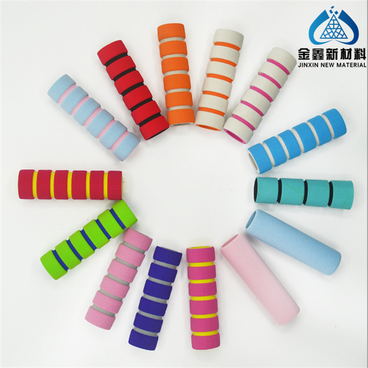 跨境nbr橡塑泡棉管发泡海绵套管打磨NBR橡塑手把套 跳绳橡塑护套