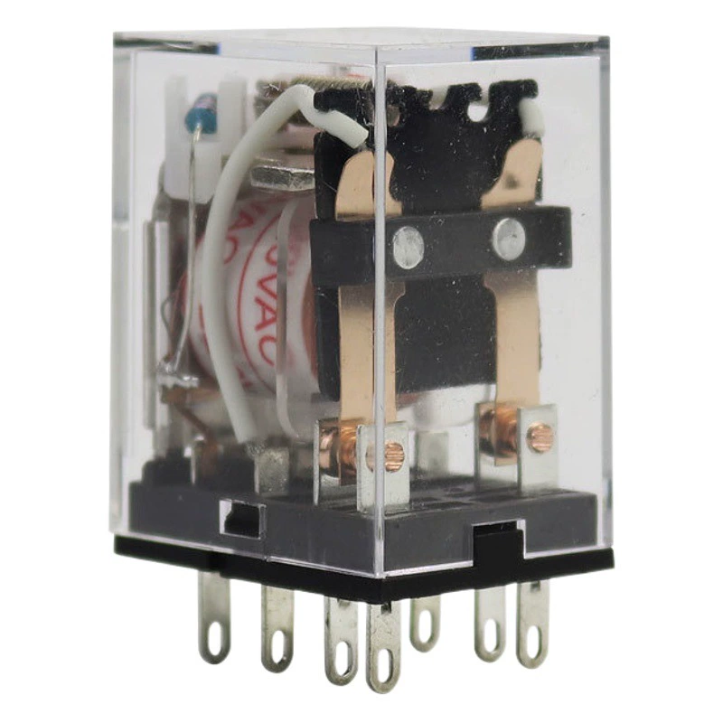 Реле промежуточное Chint JZX 2Z AC 220V электромагнитное, 3Z малое, 4Z DC 8, 11, 14 контактов, DC12V24V