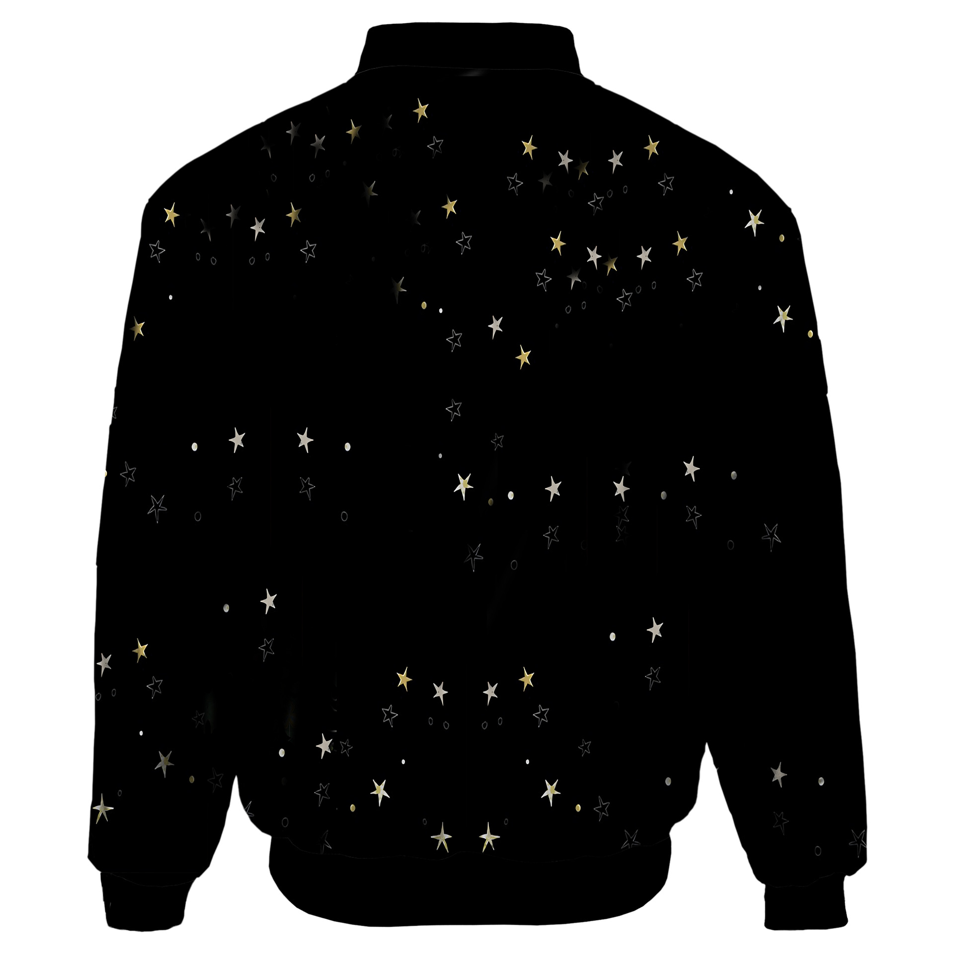 2023 Herbst Herren Fliegerjacke 3D-gedrucktes Manteloberteil mit Reißverschluss_voghion.com