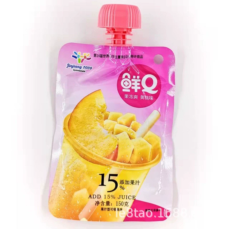 Карандаши Shinkoshi можно высасывать фруктовый вкус свежий желе Q 150 г пакет установлено сосать с примесью фруктовых желе дети без сахара