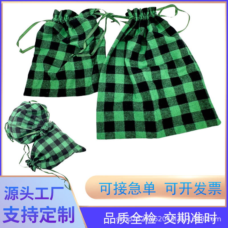 工厂现货创意图案印花棉布手提束口袋抽绳礼品印花束口收纳袋