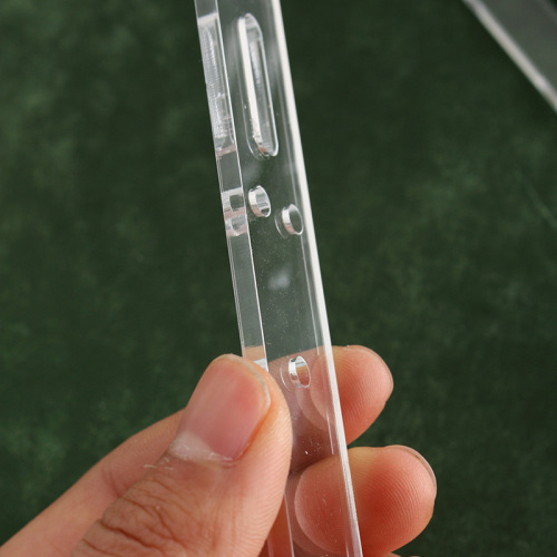 Belt punching positioning template vegetable tanned belt fixed hole plate positioning plate acrylic version 5 models