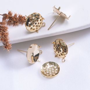 ��ɫ14K����W�P�����12mm�W�Ў�����ᘲ����ֹ�DIY������