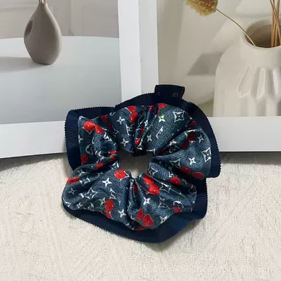 Versatile High-Elastic Scrunchie Hair – Saç üçün rezinlər - dark-blue