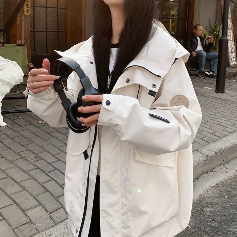春季外套男女冲锋衣2025新款小个子防风防水登山服户外运动休闲潮|undefined