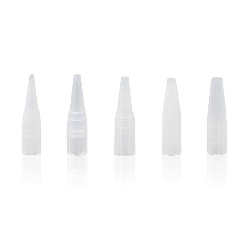半永久刺青機器、半永久針、シングルニードルキャップ、刺青用半永久針、小サイズ、大サイズ、丸型、3列5針、美容用|undefined