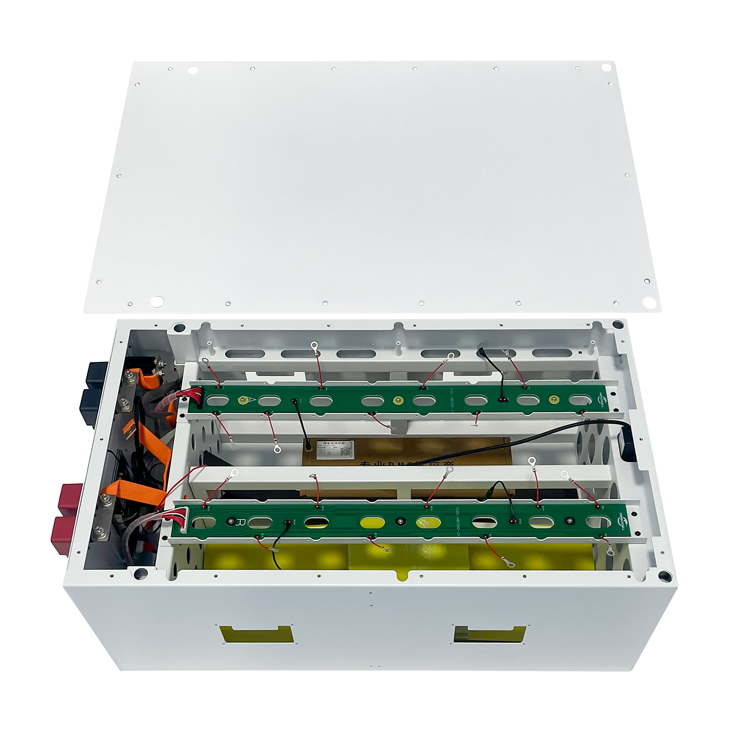 Batería de almacenamiento de energía apilada DIY rack 51.2V300ah inversor de fosfato de hierro de litio solar doméstico