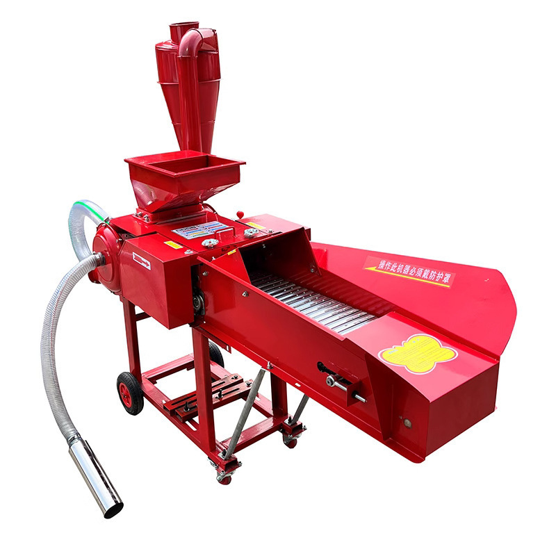 Máquina de corte de hierba doméstica de ganado y ovejas pequeña máquina de hilado de corte de hierba de paja de 4.5 toneladas, máquina de corte de hierba de paja, máquina de pulverización de hierba