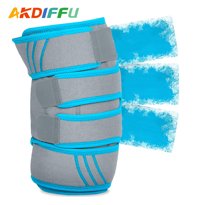 Gel deportivo, rodilleras, gel amortiguador, protección en frío y en caliente, soporte deportivo para rodillas, apertura y desmontaje, rodilleras con sensación de hielo