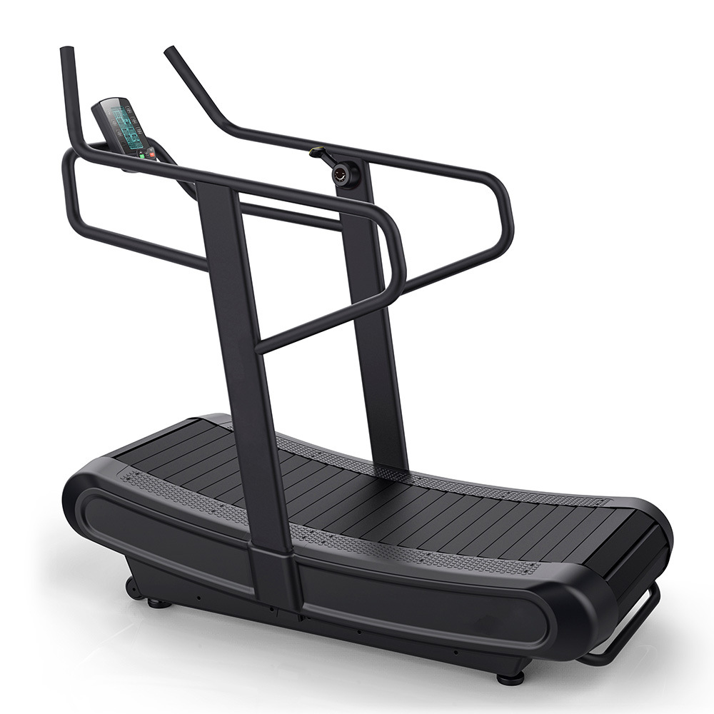 Gym Commercial Non-Powered Arc Treadmill Aerobic Exercise Training Silent Button Type Factory Direct Supply Wholesale