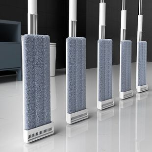 【Extra Large and Bold】Hands-Free Flat Mop for Home Use, Rotating Floor Mop, Lazy Floor Mop