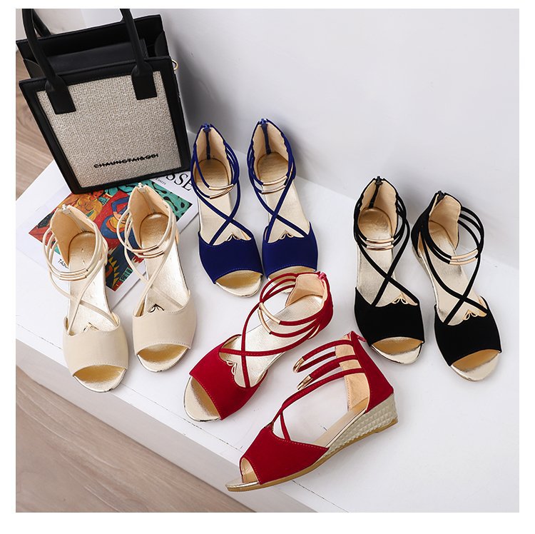 sandals wedge heel