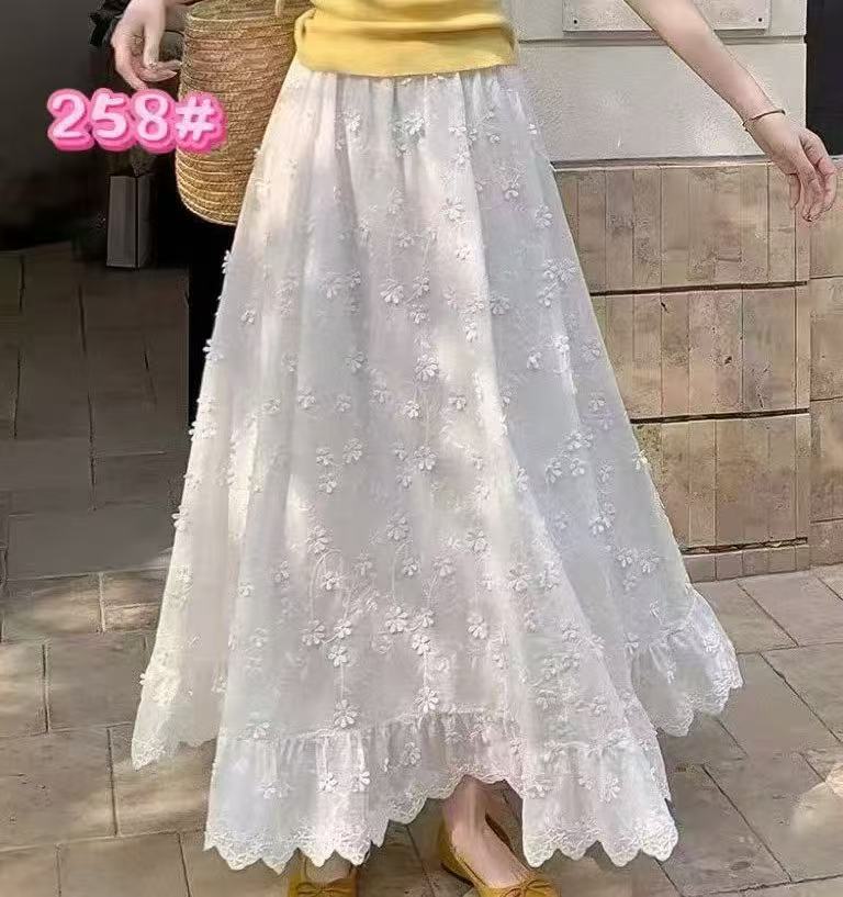 258 화이트 스커트