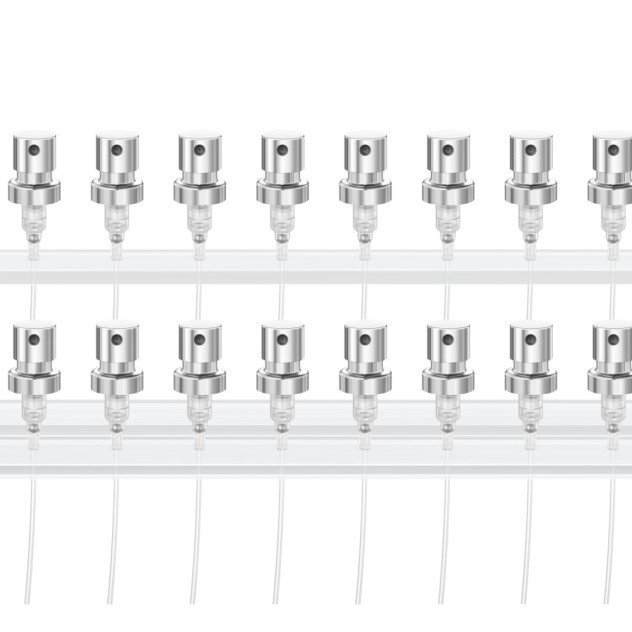 15牙电化铝卡口 按压式雾化喷头厂家直销批发