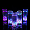 Water induction glowing water cup flower straight cup will glow cups colorful flash cup, bar party LED beer glass