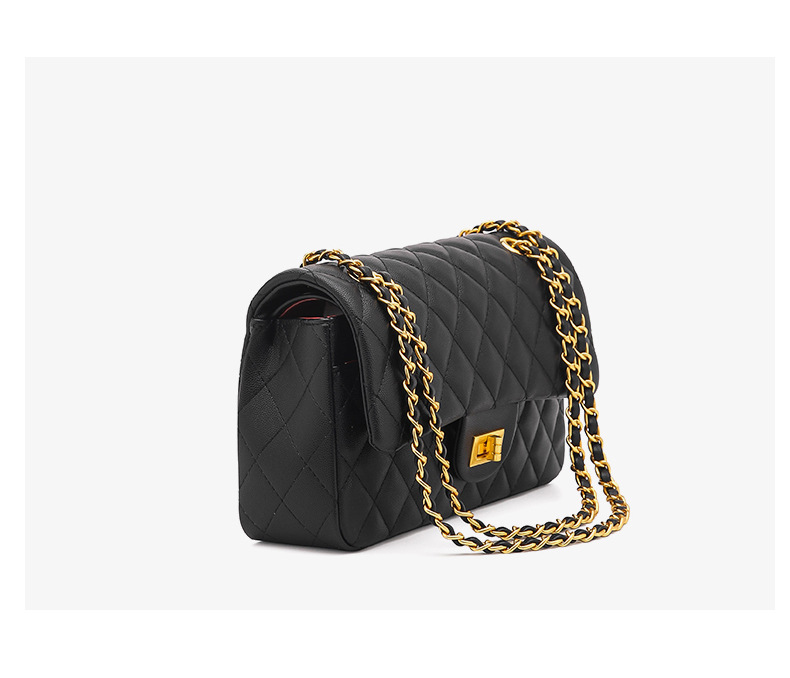 Caviar Lingge 2024 Nuova borsa a tracolla versatile a tracolla di grande capacità con catena alla moda_voghion.com