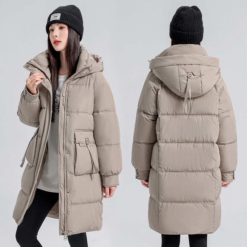 2025 invierno nuevo estilo explosivo invierno ropa de invierno de gran tamaño gruesa chaqueta de algodón caliente abrigo