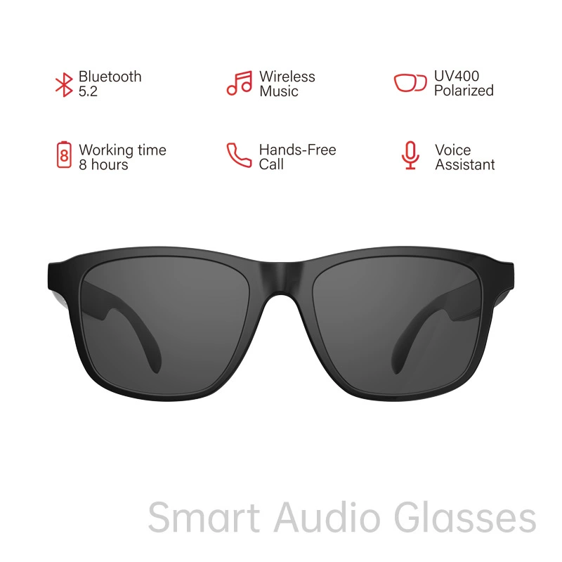 Cross-border new G10-C Bluetooth glasses OWS smart directional audio glasses anti-UV sunglasses for cycling