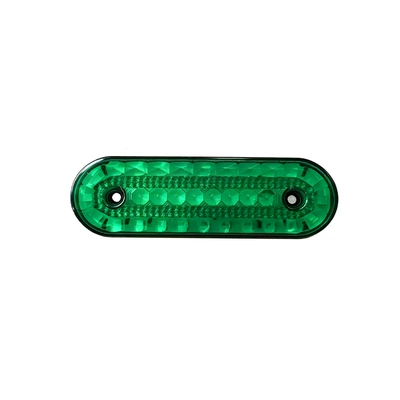 width indicator decorative light, Brake light - green-two-color-flashing-grille-one-piece