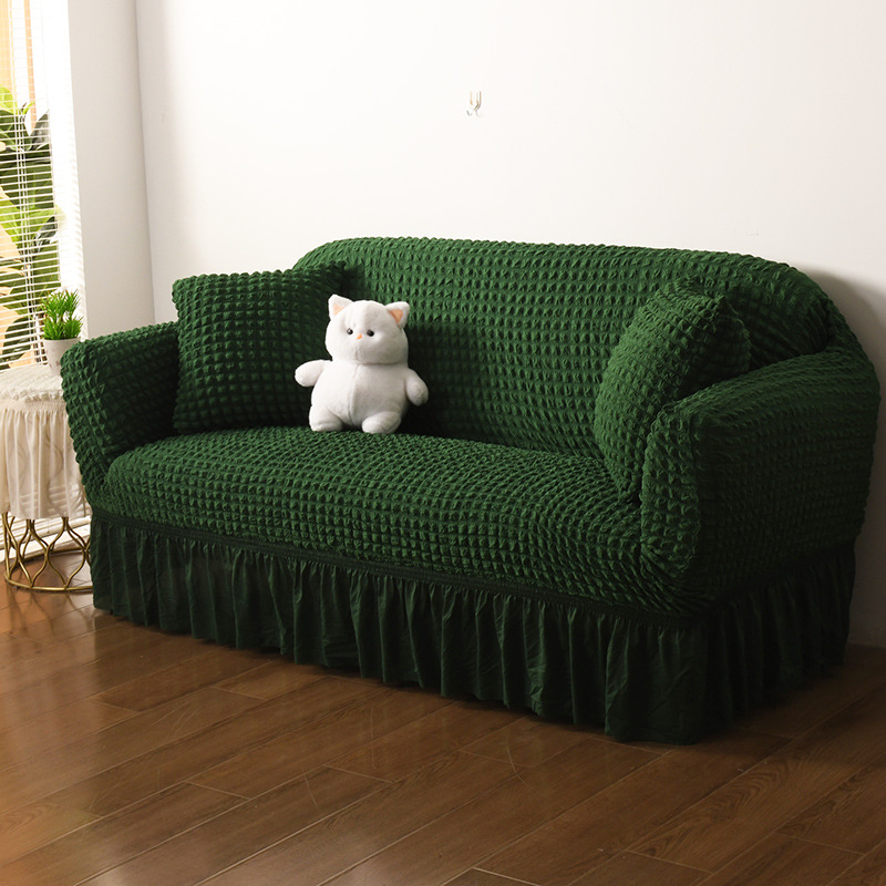 Funda de sofá de estilo europeo, todo incluido, esvástica, nueva cubierta de sofá elástica perezosa universal de cuatro estaciones, cubierta de polvo de sofá doméstico