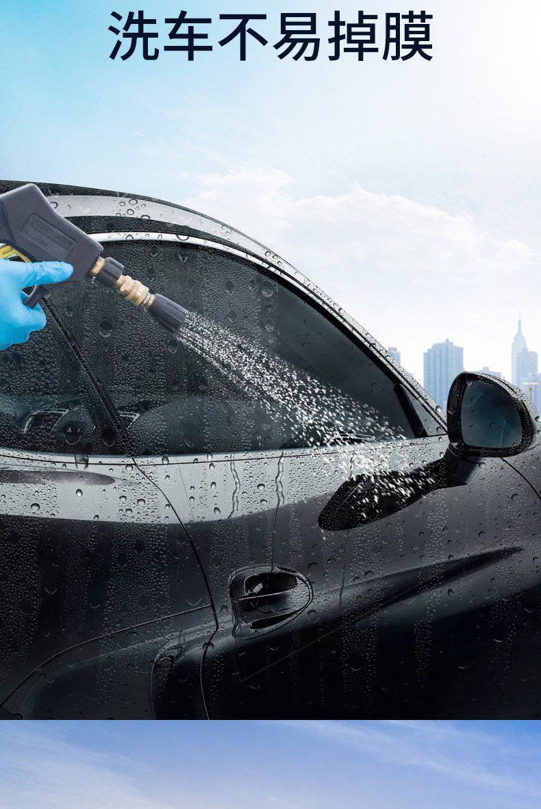 Rearview Mirror Rain-Proof Film for Cars, Anti-Fog and Anti-Glare Reflective Glass Film for Rainy Days, Waterproof Sticker for Reversing Mirrors