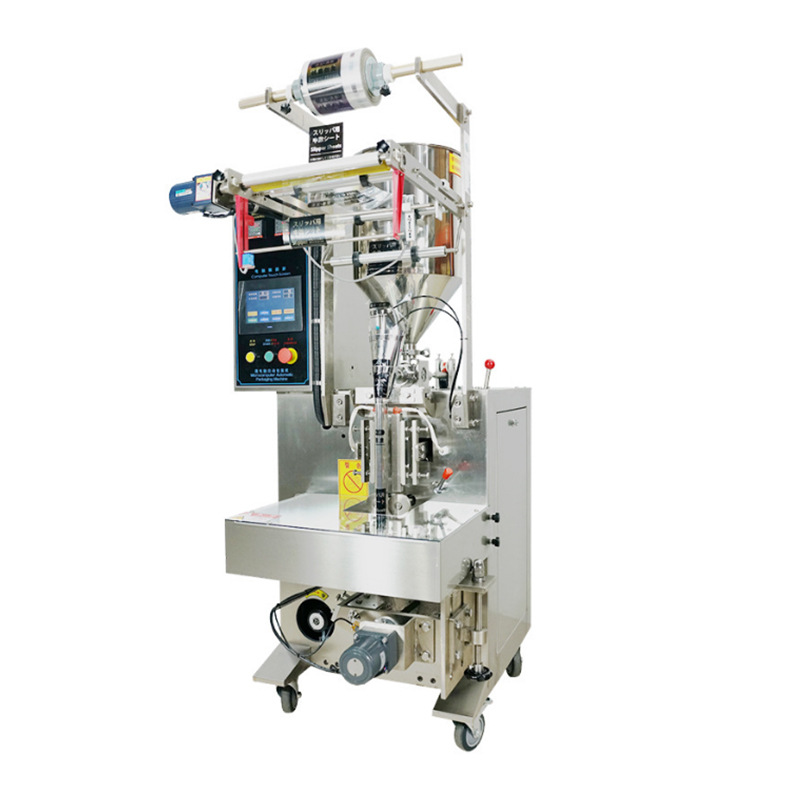 Máquina de envasado automático de aceite de pimienta de fábrica en stock Ketchup para llevar vinagre de paquete de miel con agitación