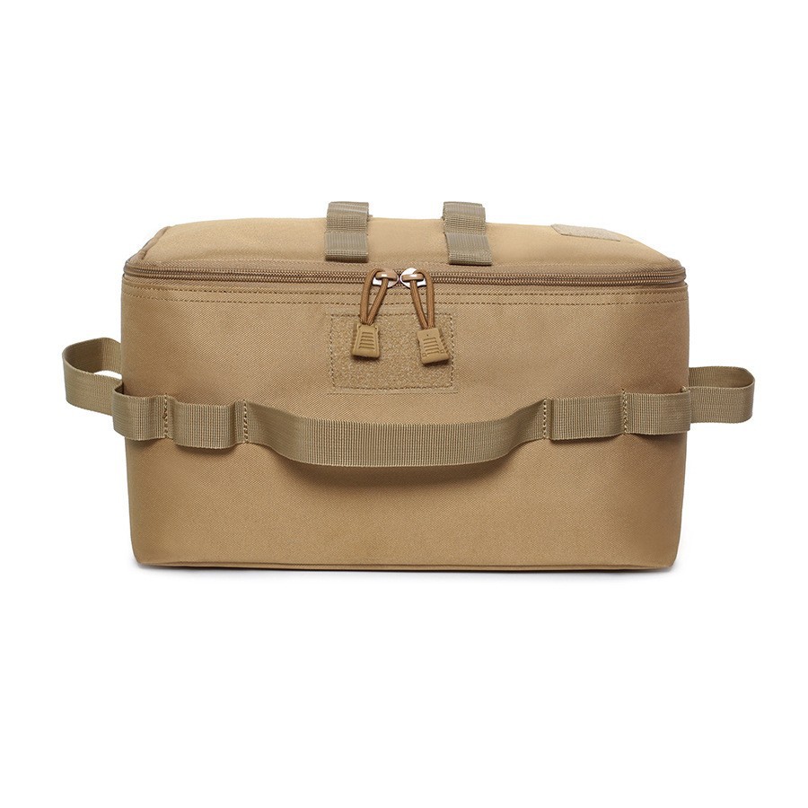 Camping al aire libre picnic vajilla bolsa de almacenamiento bolsa de mano herramienta portátil plegable multifuncional bolsa de remolque de camping