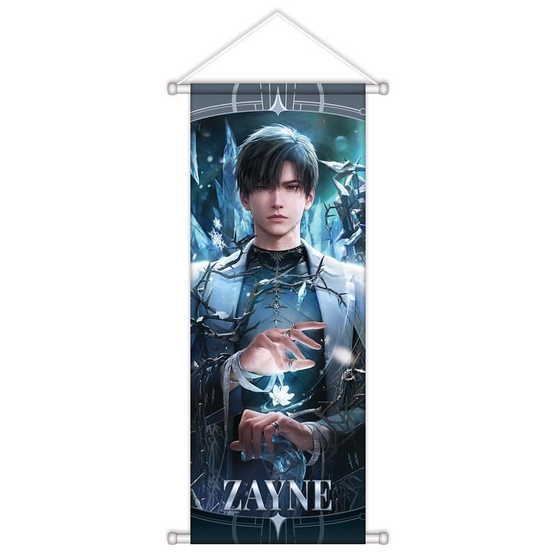 愛と深空周辺吊り絵シルクポスターロール沈興回李深祁玉秦徹夏イーデイ