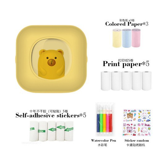 Mini impresora portátil C9, impresión térmica, fotos y apuntes, ideal para estudiantes, fábrica transfronteriza