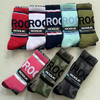 ROGUE运动袜子加压举重健身篮球袜跑步袜压缩CrossFit男女透气