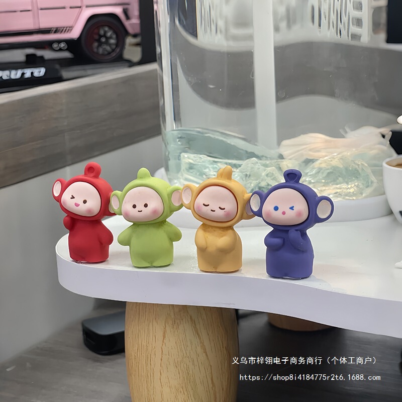 天线宝宝摆件工位情绪摆件打工人办公桌装饰摆件系工位|undefined